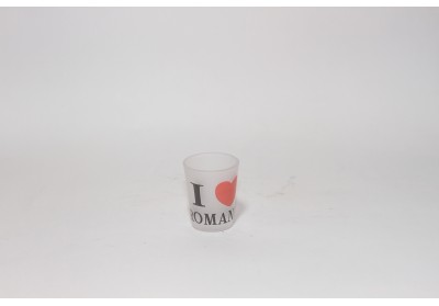 Pahar shot I love Romania