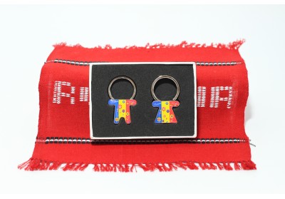 Set brelocuri tricolore România