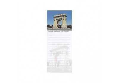 Blocnotes Arcul de Triumf vedere de zi Blocnotes Arcul de Triumf vedere de zi