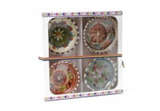 Cutie cu 4 farfurioare ceramică